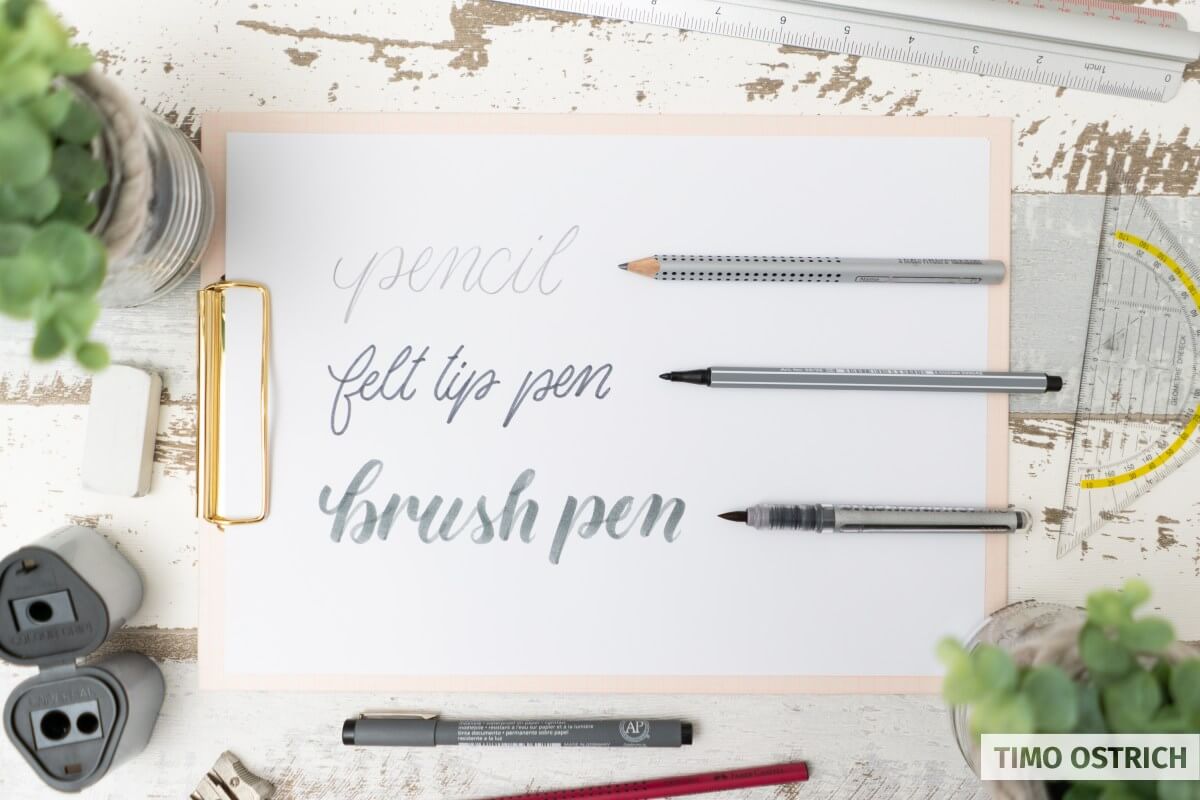 Some pens you can use for lettering