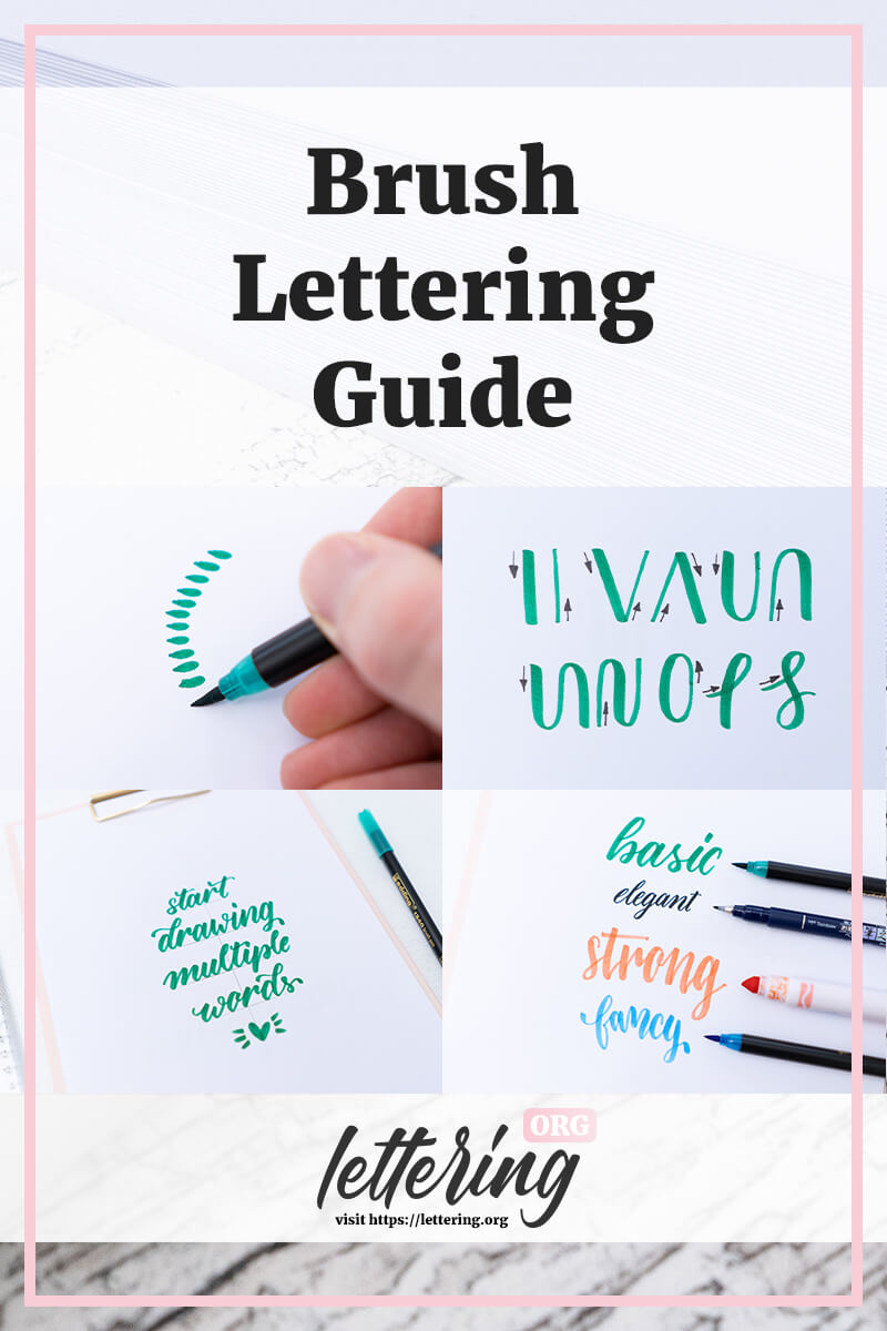 Brush Lettering Tips: 5 Techniques to Instantly Improve Your Lettering