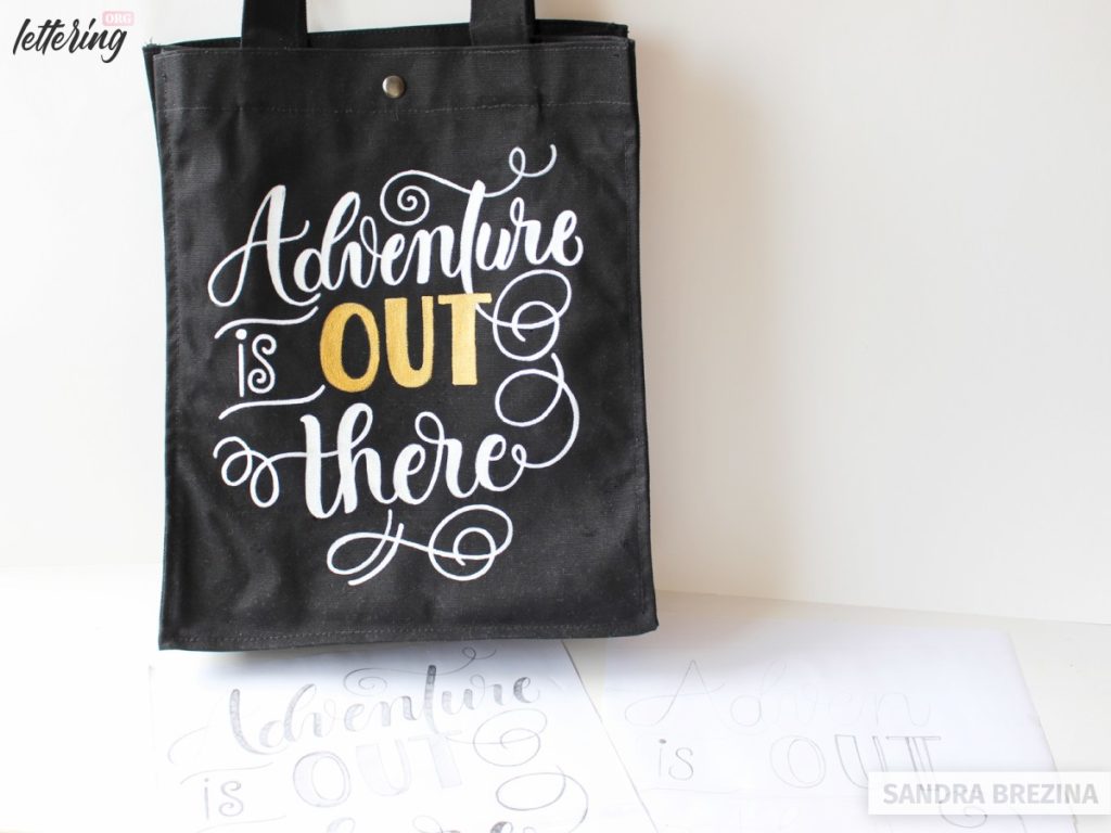 Create extraordinary letterings on fabric