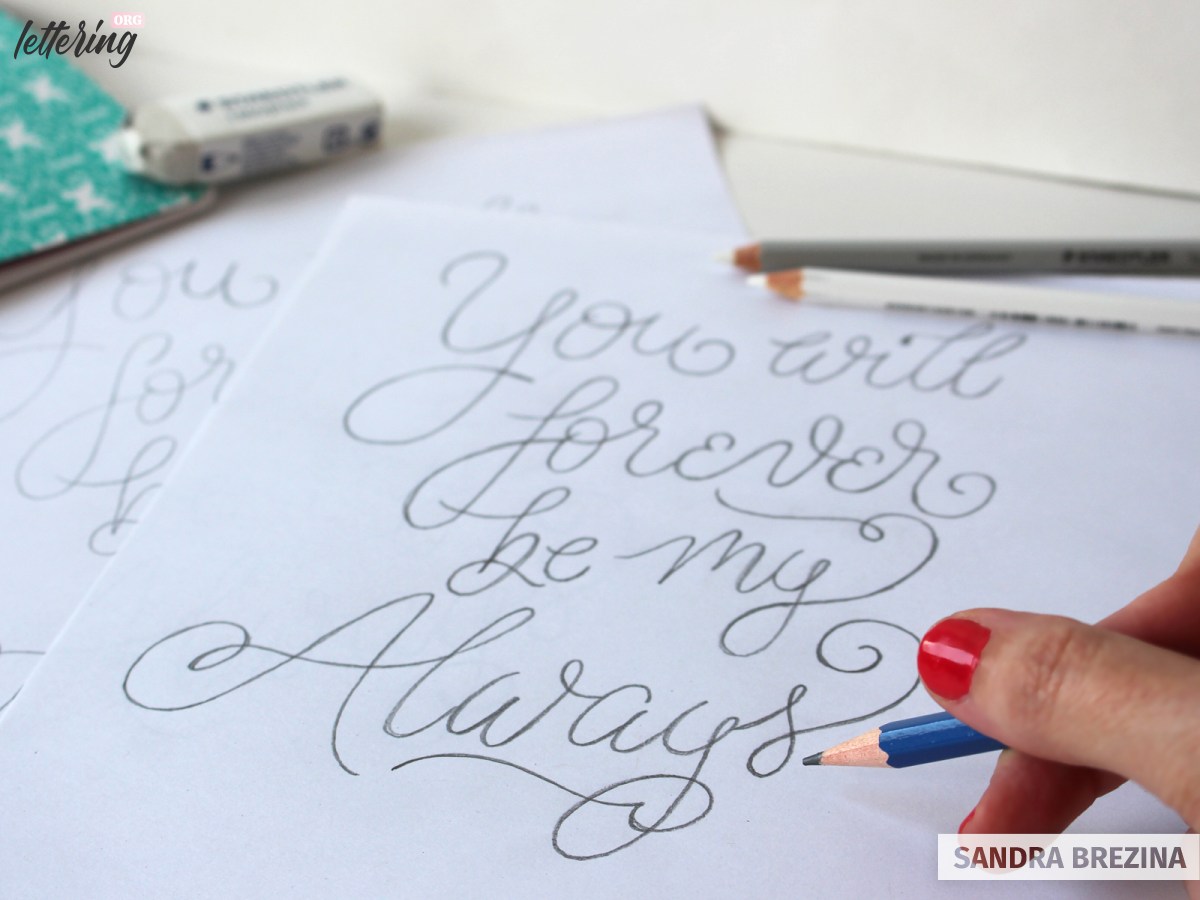 Develop your hand lettering