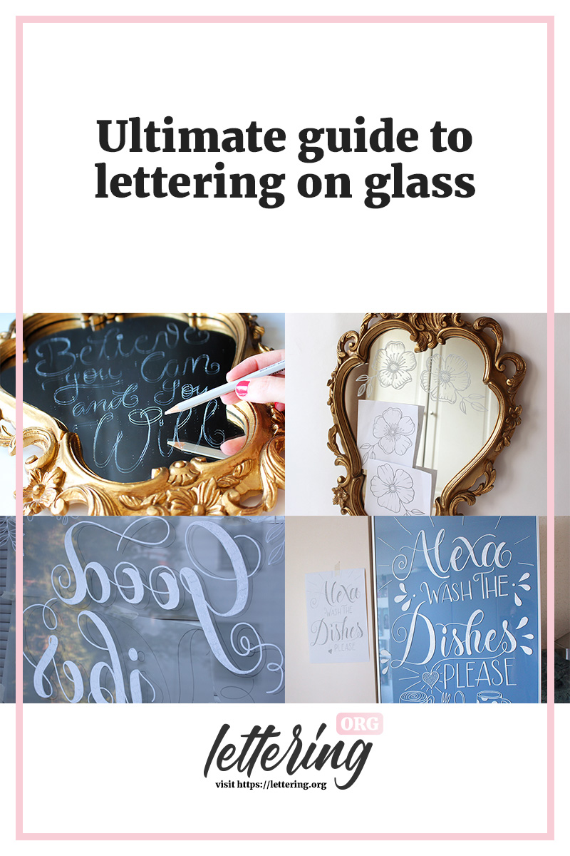 How to Hand Letter on a Glass Mug the Easy Way — Belinda