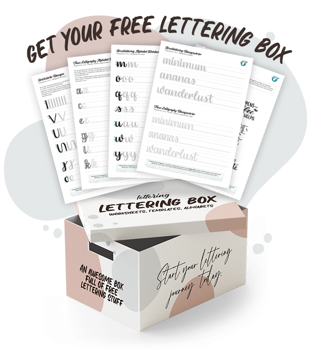 Create Your Own Learn To Hand Letter Kit - to keep or give! - The